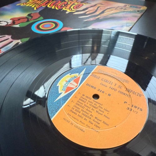 Jorge De Gracia Y Su Impacto* – Impacto 1975 SALSA GUAGUANCO EX CONDITION “COL” - Imagen 4 de 4