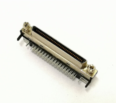 5PC VHDCI68 Female High Density SCSI68 Slotted CN Type 90 Degree Small SCSI68 #W