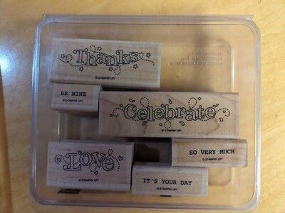 Outlined Occasions Stampin Up Stamp Set