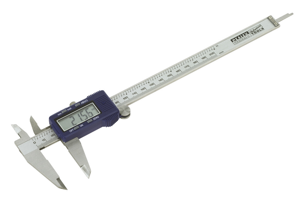 Calibro Digitale Vernier Sealey 0-200Mm (0-8") AK9622EV