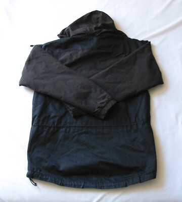 Men's Carhartt WIP Work in Progress Black Justin Pullover Anorak