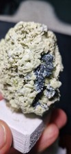 Minerale@ Fassaite Spinello Nero 134gr Val Di Fassa Trentino Italia 5,5 Cm 