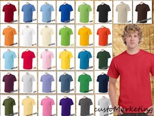 GILDAN COTTON MENS SHORT SLEEVE T SHIRT TEE BEST PRICE S-5XL ALL 62 COLORS BLANK