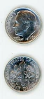 1960 ROOSEVELT DIME IN GEM BRILLIANT UNCIRCULATED CONDITION