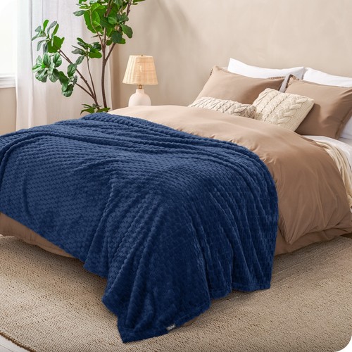 Bare Home Microplush Waffelstrukturdecke - Bild 7 von 20