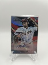 2021 Topps Fire Baseball Seth Romero Auto Rookie Card RC Nationals #AV-SR