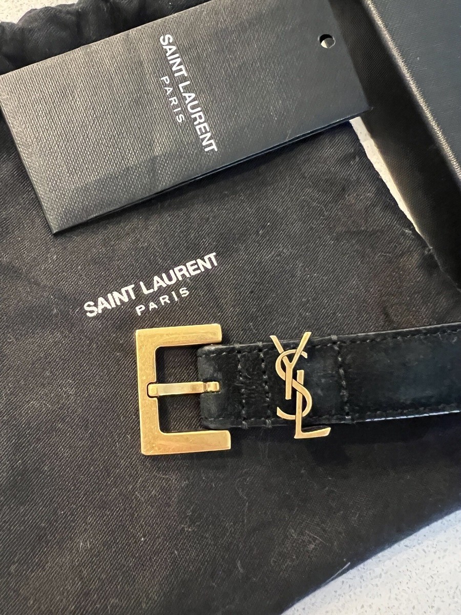 Saint Laurent Cassandra Thin Belt | eBay