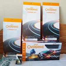 ANKI- Overdrive Start Kit + 3 Boxes Track Accessories + 1 Big Bang Car!