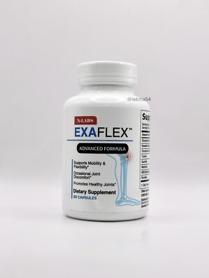 N-Labs ExaFlex Advanced Formula Joint & Bone Support (60 Capsules) New