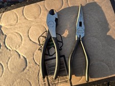 Craftsman Vintage Usa Made Wire Cutters Needle Nose Pliers 45082 45074