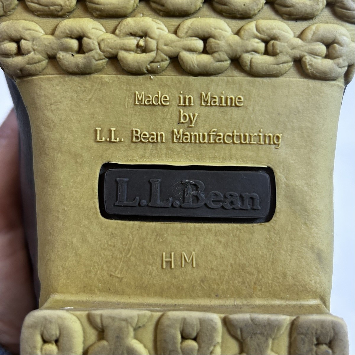 L.L. Bean duck boots gumshoe size 10 LL Bean Maine Hunting Shoe Mens Gumshoe Duck Low Boots Size  main image 4
