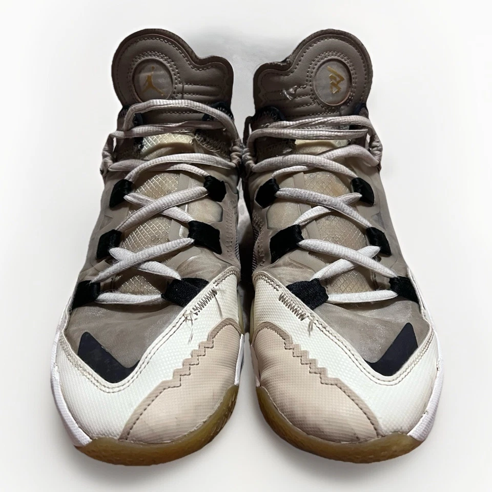 Nike Air Jordan Why Not .5 Coconut Milk Khaki Beige DC3637-102 Men's 10.5 ZER0.5 - Image 3 of 4