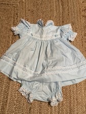  7 Pieces Vintage Baby Clothes Lot ,Bryan's, Sweet Treats, Sophie Dess, Bonnets