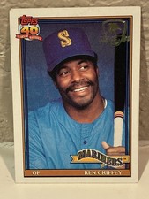 1991 Topps Operation Desert Shield #465 Ken Griffey Sr. Seattle Mariners EX