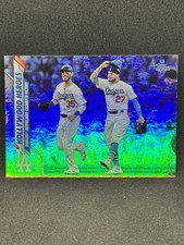 2020 Topps Hollywood Heroes #298 Foil Cody Bellinger / Alex Verdugo - Dodgers