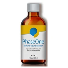 PhaseOne Wound Cleanser 8 oz. Twist Cap Bottle  4 Ct