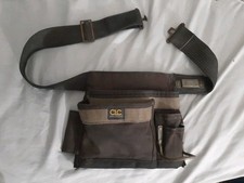 CLC Custom LeatherCraft Carpenters  Tool Belt And Hammer/Tape Holder