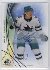 2024-25 Upper Deck SP Game Used Blue Auto Mikael Granlund #30 Auto