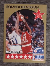 1990-91 Hoops #14 Rolando Blackman AS SP