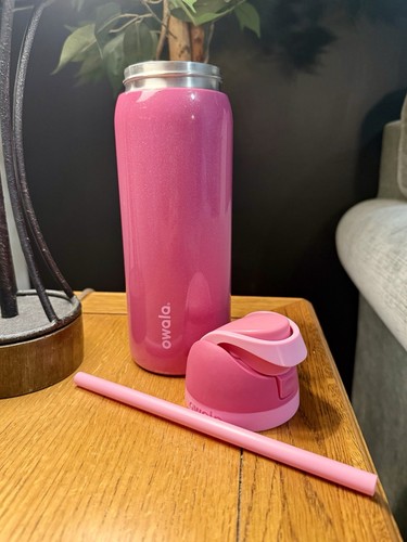 Owala Water Bottle Birthday Bash 2024 Pop Phenomenon Pink 32oz Special Edition 