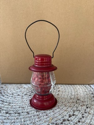 Gallery Originals Vintage 1984 Railway Lantern Candy Container  Rare Find