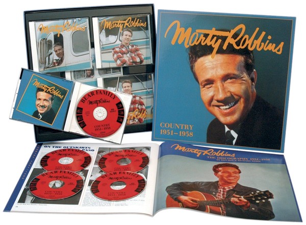 Marty Robbins - Country 1951-1958 (5-CD Deluxe Box Set) - Classic Country Art...-image
