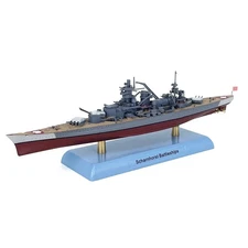 New 1/1000 Diecast Alloy WWII German Scharnhorst Battleship Model Souvenir Gift