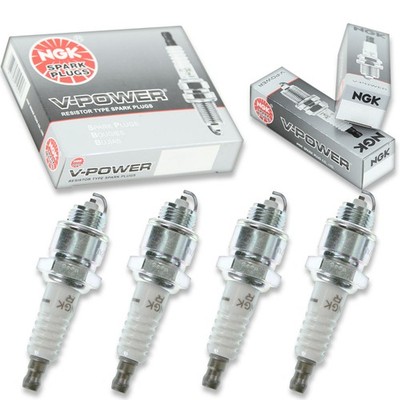 4pcs Sears 586311 NGK V-Power Spark Plugs 15 HP Kit Set Engine ph