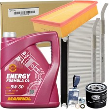 FILTERSET INSPEKTIONSPAKET+5W30 ÖL passend für MERCEDES CITAN RENAULT KANGOO FILTERSET INSPEKTIONSPAKET+5W30 ÖL passend für MERCEDES CITAN RENAULT KANGOO