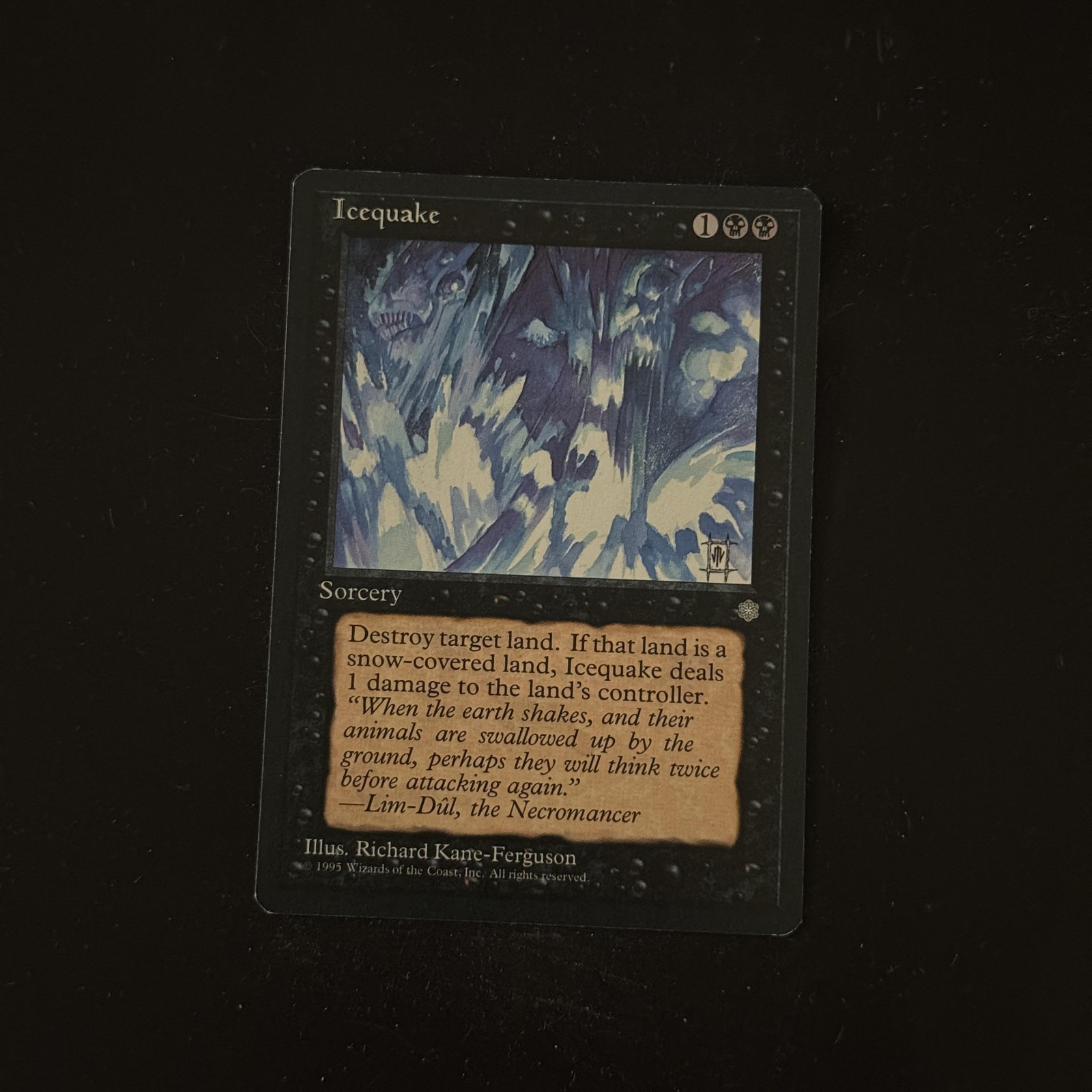 Magic The Gathering Ice Age Icequake # Lightly played