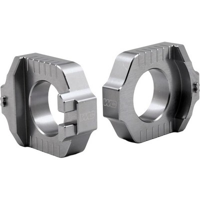 Works Connection Elite Axle Blocks - Grey 17-G265