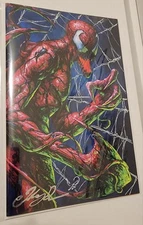 CARNAGE SKETCHBOOK JOHNNY DESJARDINS LTD 100 SIGNED & REMARKED C2E2 EXCLUSIVE 