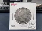 1901 50c Barber Half Dollar (EJ)