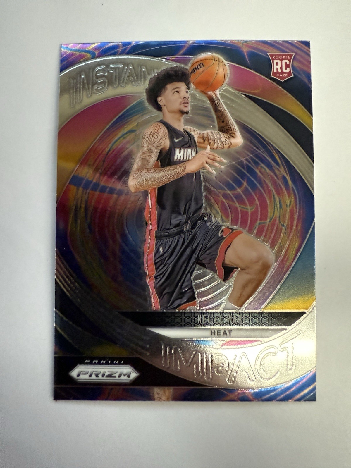 2024-25 Prizm Kel el Ware Instant Impact RC Rookie #16 Heat🏀🏀
