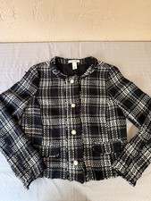 White House Black Market Tweed Jacket Blazer