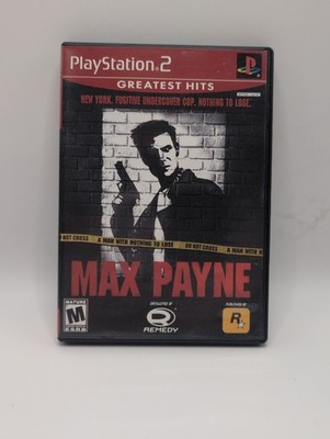 Max Payne - Sony PlayStation 2 Tested Works 2 Day Handle Complete In Box