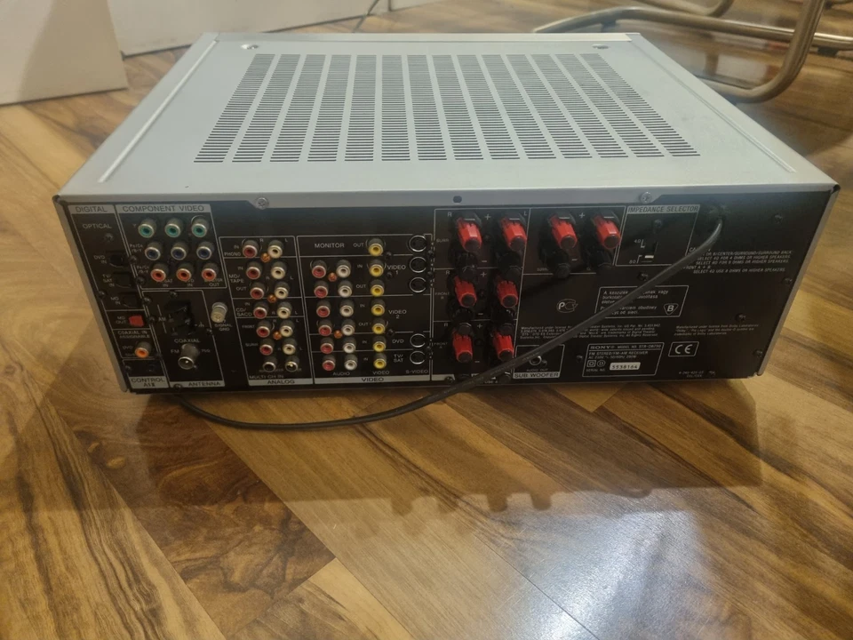 ✅Sony STR-DB790 Digital RDS Heimkino Receiver Silber✅ - Bild 2 von 4