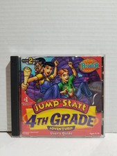 JumpStart 4th Grade Adventures Windows/Mac, 2000 PC CD-ROM 2 Disc Set