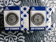 DEARBORN Cup Sink Style Basket Strainer Stainless Steel 14-d-05 New Lot of 2