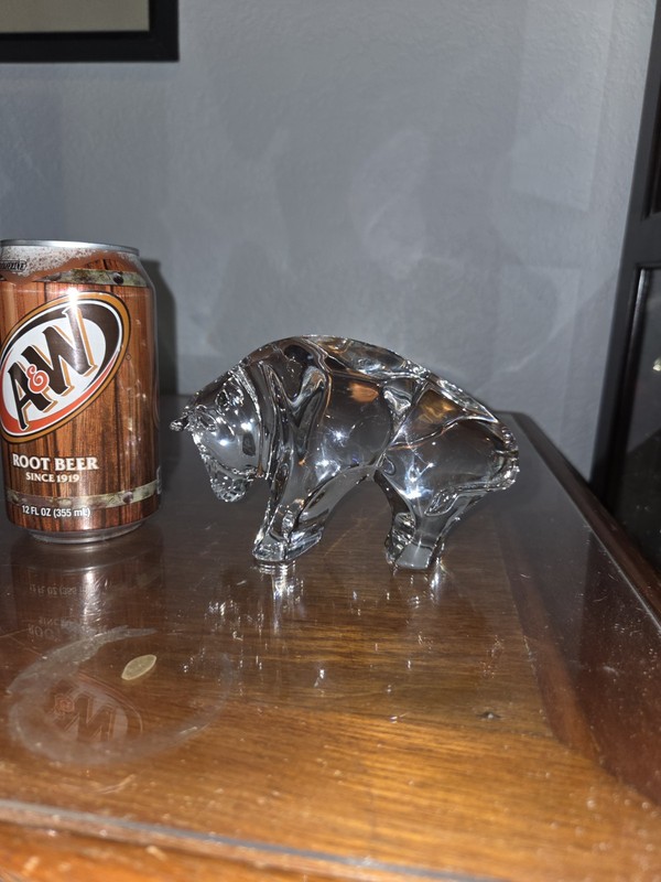 Crystal Animal Figurine (Bull)