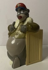 Super Baloo - Talespin - MoneyBank Money Bank Piggy Bank Hucha Piggy Bank RARE