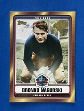 2006 Topps Hall of Fame Tribute #HOFT-BN Bronko Nagurski Chicago Bears