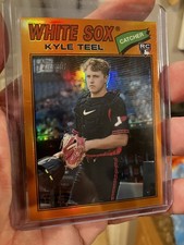 FRESH PULL 2026 Topps Heritage - Chrome Kyle Teel RC #182 Orange Refractor 11/25