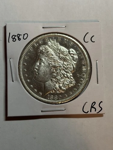 1880-CC Morgan Silver Dollar $1 UNC Key Date CC