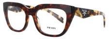 PRADA PR-A06V-17N1O1-54 Eyeglasses Eye Glasses 17N1O1 HAVANA Authentic New 54mm