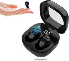 Invisible Sleep Earbuds, Tiny Wireless Headphones for Side Sleepers, Black