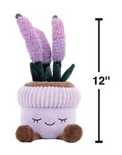 Greenhouse by Russ 12 inch Lilac Flower Potted plant Plush