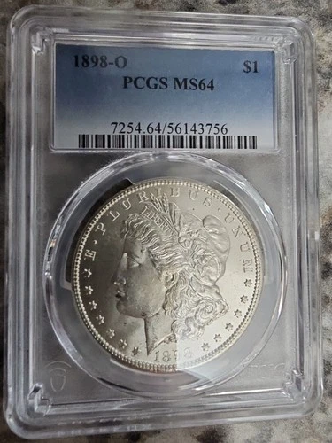 1898-O Morgan Silver Dollar PCGS Graded MS63 #45426967