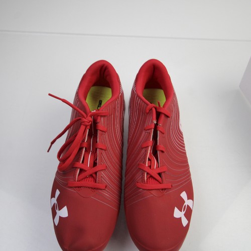 Under Armour Nitro Football Cleat Men's Red Used 13