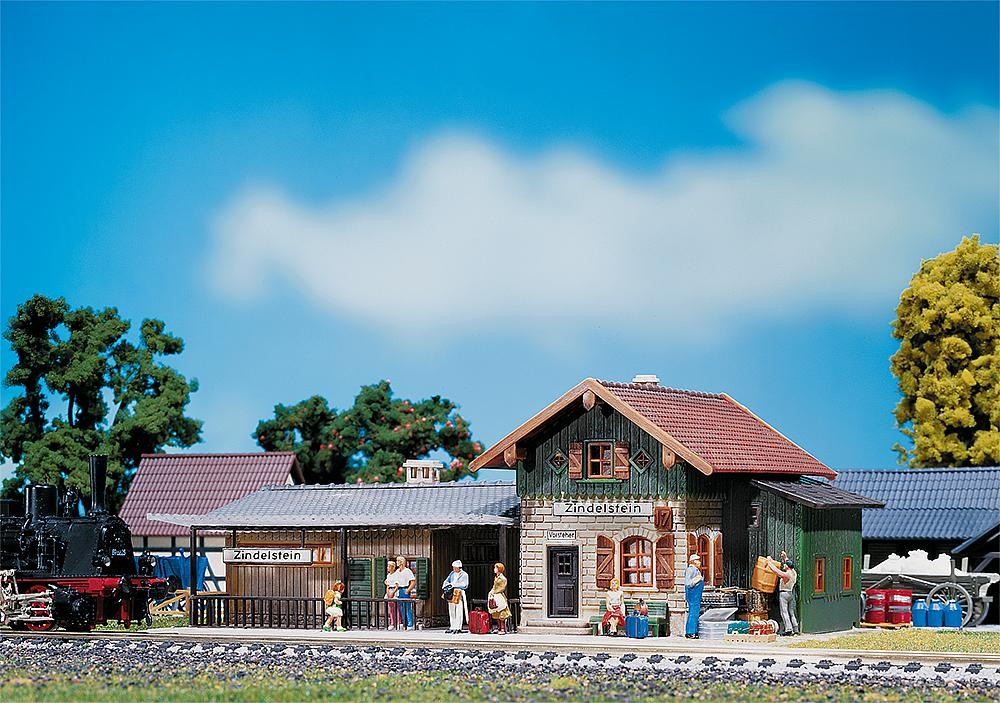 Faller 110092 - 1/87 / H0 Small Station Zindelstein - New